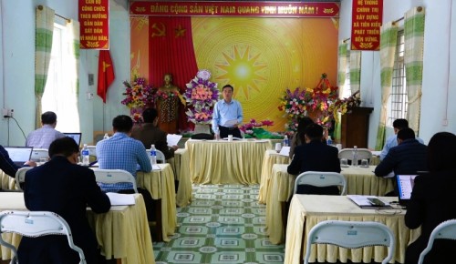 Thường trực HĐND huyện Bắc Quang Giám sát tại xã Tiên Kiều – Vĩnh Hảo