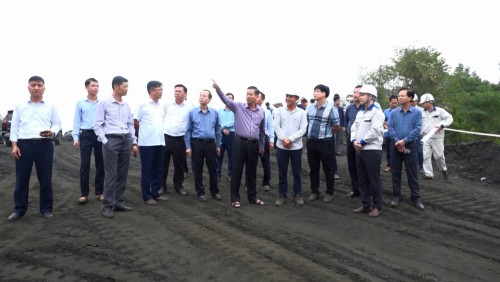 Chủ tịch UBND tỉnh Nguyễn Văn Sơn kiểm tra tiến độ cao tốc Tuyên Quang – Hà Giang
