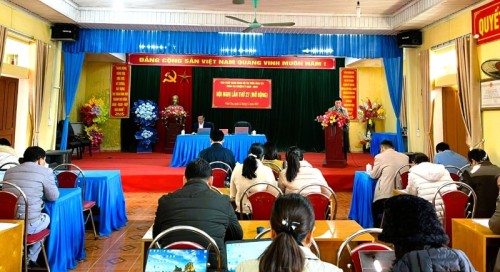 Hội nghị Ban Chấp hành Đảng bộ Thị trấn Vĩnh Tuy lần thứ 27 (mở rộng)