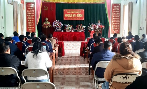 Hội nghị Ban chấp hành Đảng bộ xã Hùng An lầnthứ 16 khóa XX