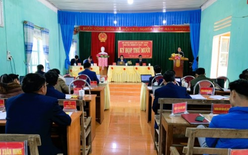 HĐND xã Đức Xuân tổ chức kỳ họp lần thứ Mười HĐND khóa VIII, nhiệm kỳ 2021-2026