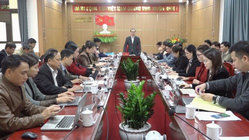 Bắc Quang họp Ban chỉ đạo phát triển giáo dục huyện