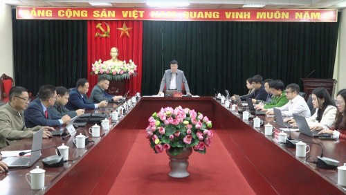 Họp Ban Chỉ đạo, Ban Tổ chức Hội khỏe Phù Đổng huyện Bắc Quang lần thứ X, năm 2024