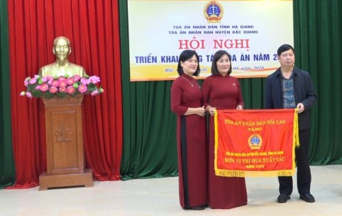 Bắc Quang: Hội nghị triển khai công tác Toà án năm 2024