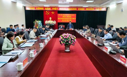Bắc Quang bàn giải pháp nâng cao hiệu quả công tác quản lý Nhà nước về lĩnh vực khoáng sản