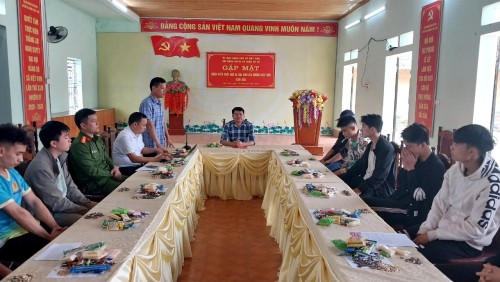 Xã Việt Vinh Gặp mặt thanh niên chuẩn bị lên đường nhập ngũ năm 2024