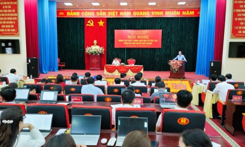 Hội nghị nâng cao chất lượng GD-ĐT trên địa bàn huyện Bắc Quang
