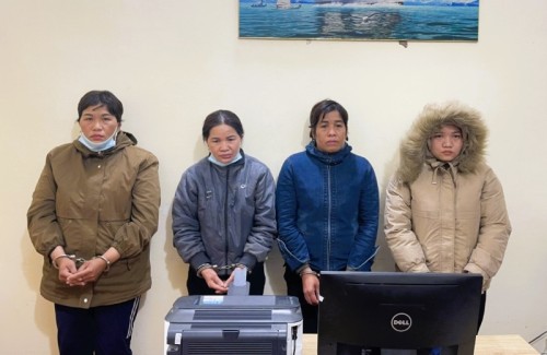 Công an huyện Bắc Quang truy xét, bắt giữ nhóm đối tượng lừa đảo chiếm đoạt tài sản cụ bà 80 tuổi