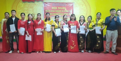 VHNT huyện Bắc Quang tổ chúc hội nghị triển khai công tác VHNT năm 2024