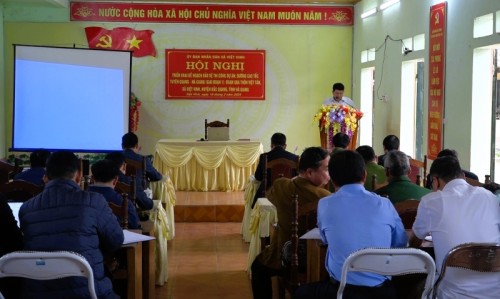 Xã Việt Vinh triển khai kế hoạch bảo vệ đơn vị thi công dự án đường cao tốc Tuyên Quang – Hà Giang