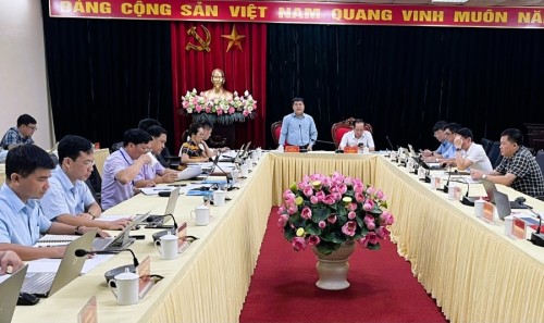 Văn Phòng điều phối NTM Tỉnh làm việc với Ban chỉ đạo NTM huyện Bắc Quang