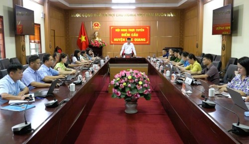 Bắc Quang họp Ban chỉ đạo Đại hội đại biểu Dân tộc thiểu số lần thứ IV