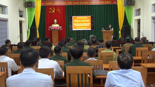 Trung tâm Chính trị Bắc Quang Khai mạc lớp bồi dưỡng nghiệp vụ cho cán bộ  CCB cơ sở