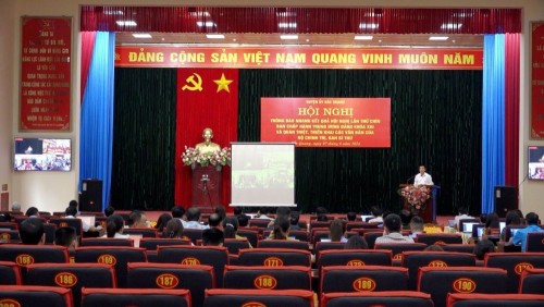 Bắc Quang : Hội nghị quán triệt, triển khai các văn bản của Bộ chính trị, Ban bí thư
