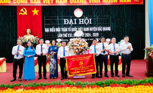 Đại hội Đại biểu MTTQ huyện Bắc Quang lần thứ XXI, nhiệm kỳ 2024-2029