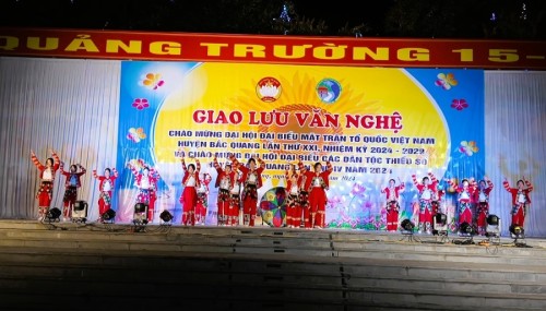 Giao lưu Văn nghệ chào mừng Đại hội MTTQ huyện Bắc Quang lần thứ XXI và Đại hội các dân tộc thiểu số huyện Bắc Quang lần thứ IV năm 2024