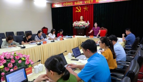 Ban Thường vụ Hội LHPN tỉnh giám sát tại Bắc Quang