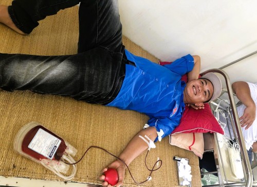 Xã Tân Quang tích cực tham gia hiến máu tình nguyện