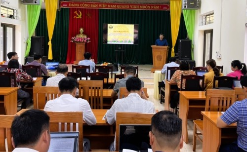 Bắc Quang tập huấn nghiệp vụ điều tra kinh tế- xã hội của 53 dân tộc thiểu số năm 2024