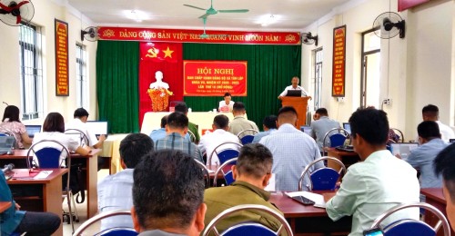 Hội nghị Ban Chấp hành Đảng bộ xã Tân Lập lần thứ 18 (mở rộng)