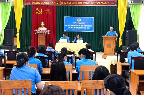 LĐLĐ huyện Bắc Quang Hội nghị BCH lần thứ 5 (mở rộng)