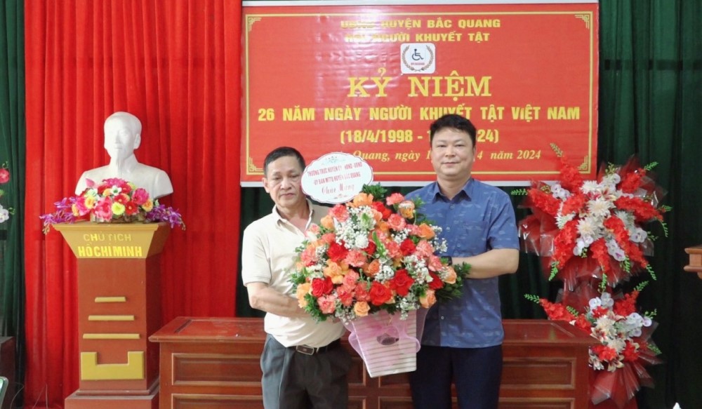 Bắc Quang: Kỷ niệm 26 năm ngày người khuyết tật Việt Nam...