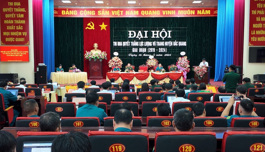 Đại hội thi đua Quyết thắng LLVT huyện Bắc Quang giai đoạn...